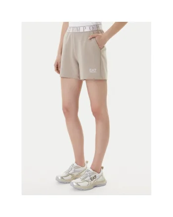 Pantaloni sport dama,  bej, 50% poliester, 24% bumbac