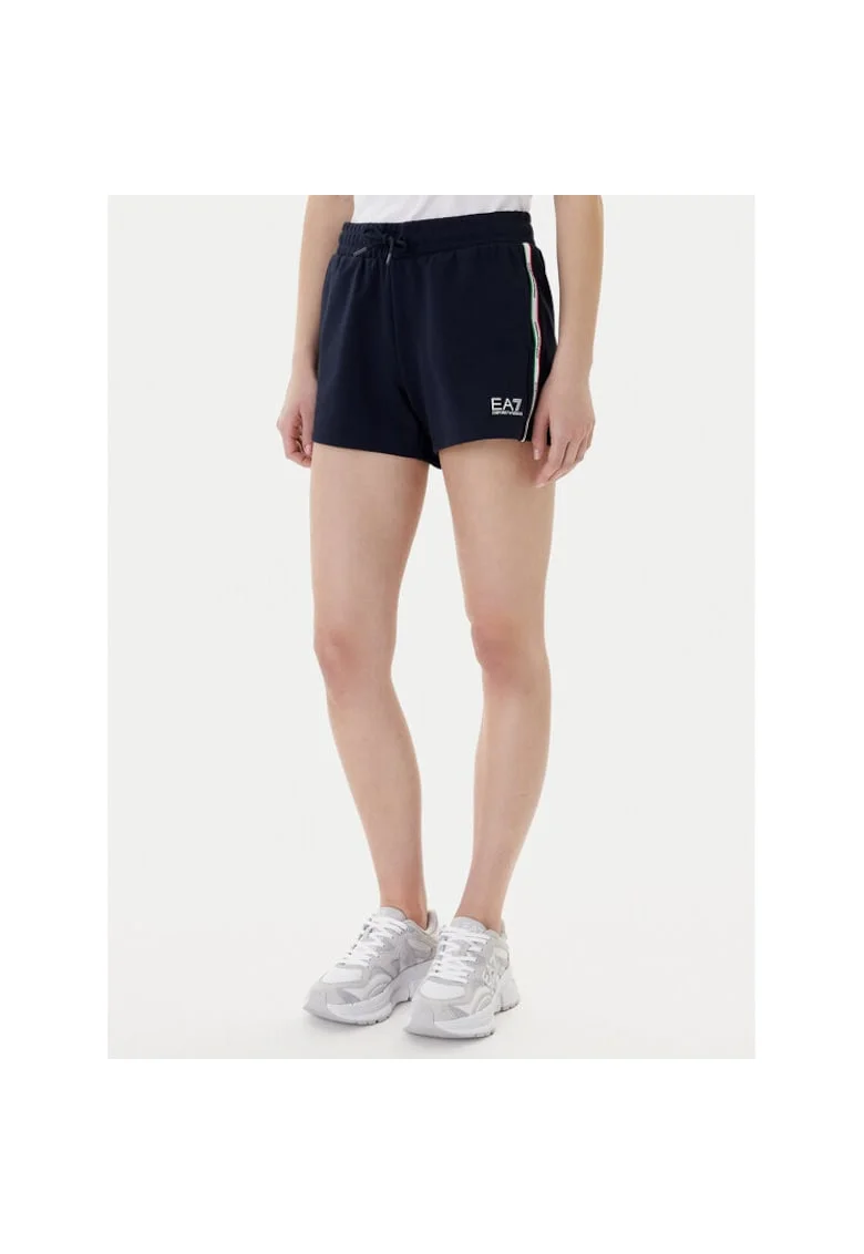 Pantaloni sport dama,  bleumarin, 63% bumbac, 37% poliester
