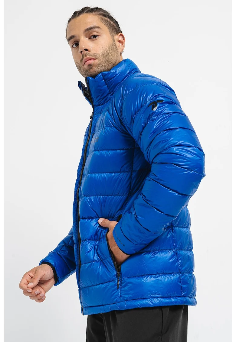 Geaca cu umplutura de puf Arctic, Negru/Albastru royal