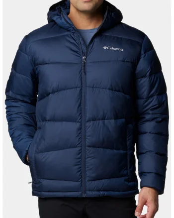 Geaca cu gluga Fivemille Bute II, Bleumarin