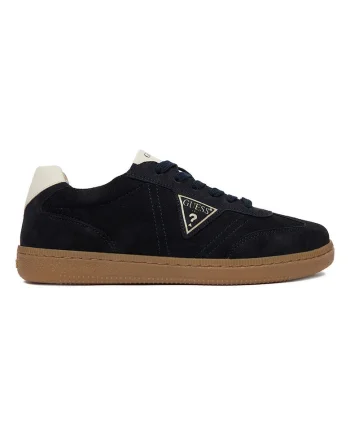 Pantofi sport copii,  piele naturala, albastru, velcro