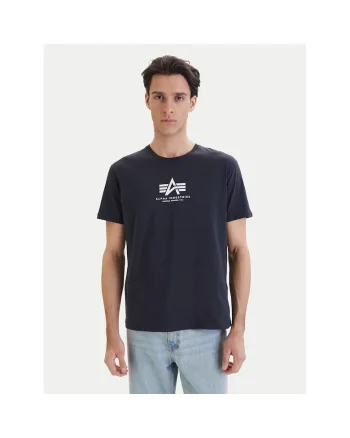 Tricou sport barbati,  bumbac 100%, bleumarin,