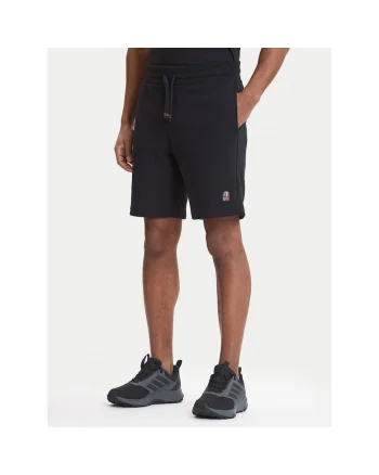 Pantaloni sport barbati,  bumbac, negru, 85% bumbac, 15% poliester