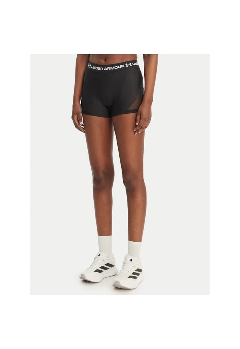 Pantaloni scurti sport dama,  poliester, negru