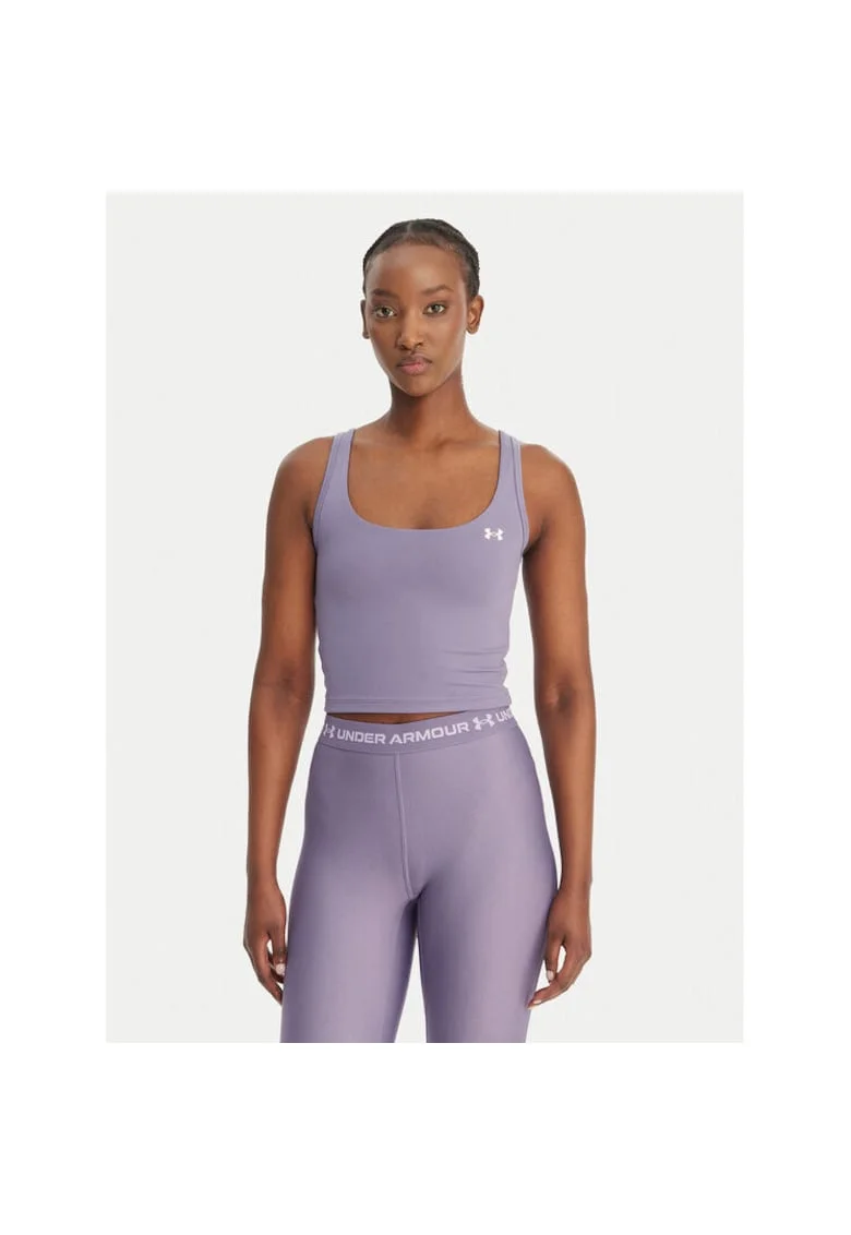 Maiou sport dama,  slim fit, violet, poliester,