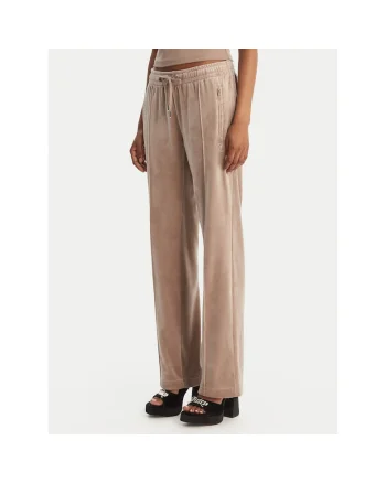 Pantaloni sport dama,  bej, poliester, Bej