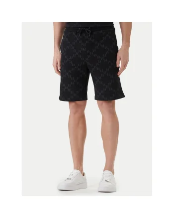 Pantaloni sport barbati,  bumbac organic, negru