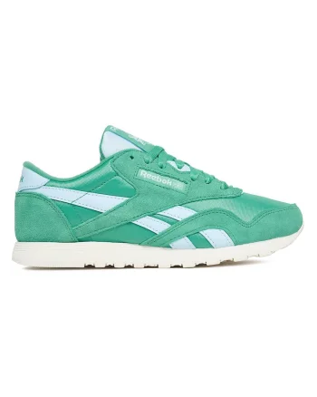 Pantofi sport dama,  piele naturala, verde,