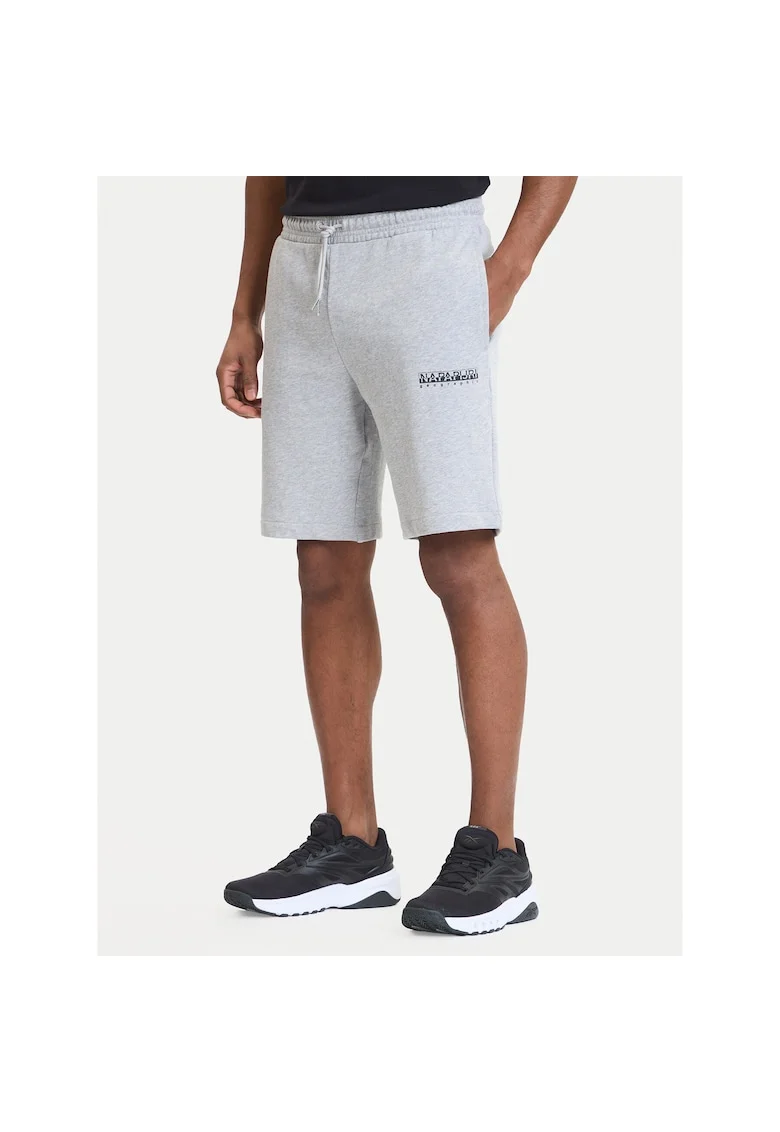 Pantaloni sport Barbati,  Gri, Bumbac,