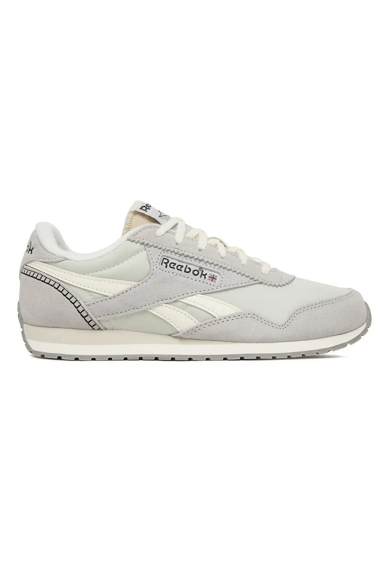 Pantofi sport dama,  piele naturala/textil, gri