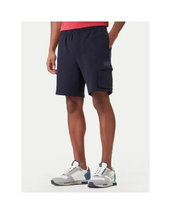 Pantaloni sport Barbati,  Bleumarin, Bumbac