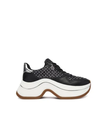 Pantofi sport dama,  piele naturala, negru, eleganta si confort