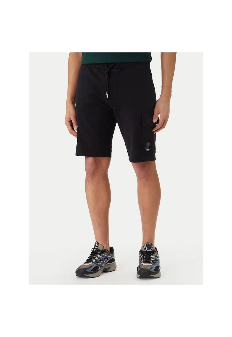 Pantaloni sport barbati, C.P. Company, bumbac, negru