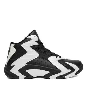 Pantofi sport copii,  piele naturala, negru/alb, talpa groasa