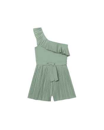 Salopeta  poliester, verde, Verde