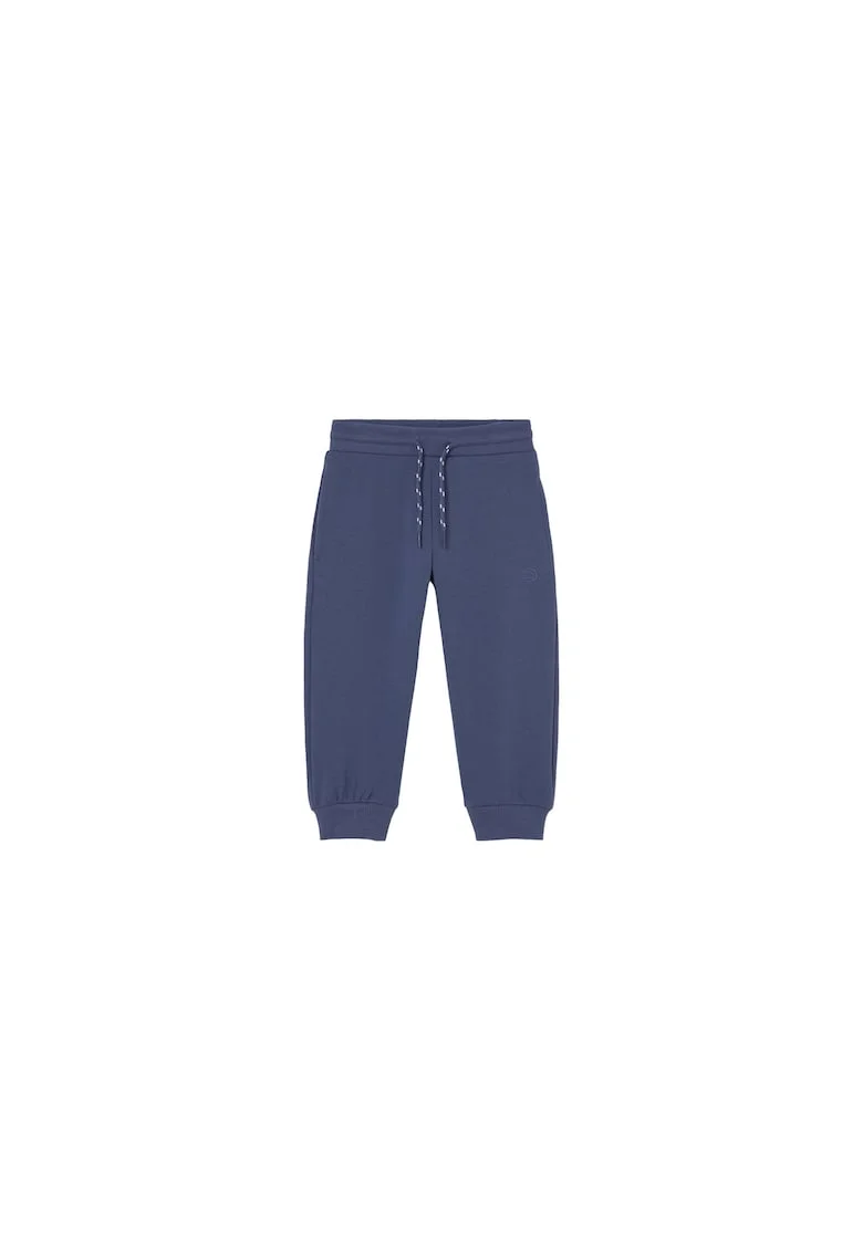 Pantaloni de trening pentru baieti,  bumbac/poliester, bleumarin,