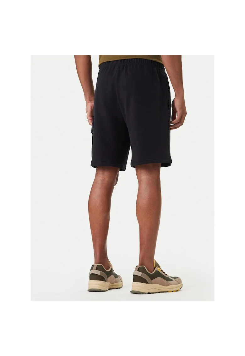 Pantaloni scurti sport Barbati,  Bumbac, Negru