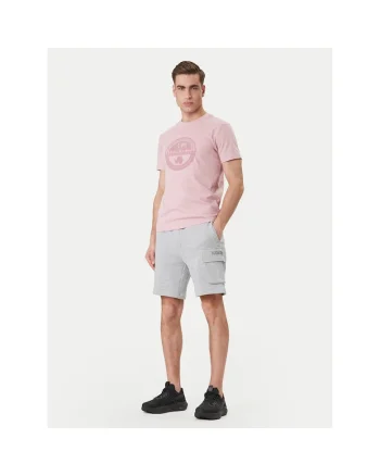 Pantaloni scurti sport Barbati,  Gri, bumbac,