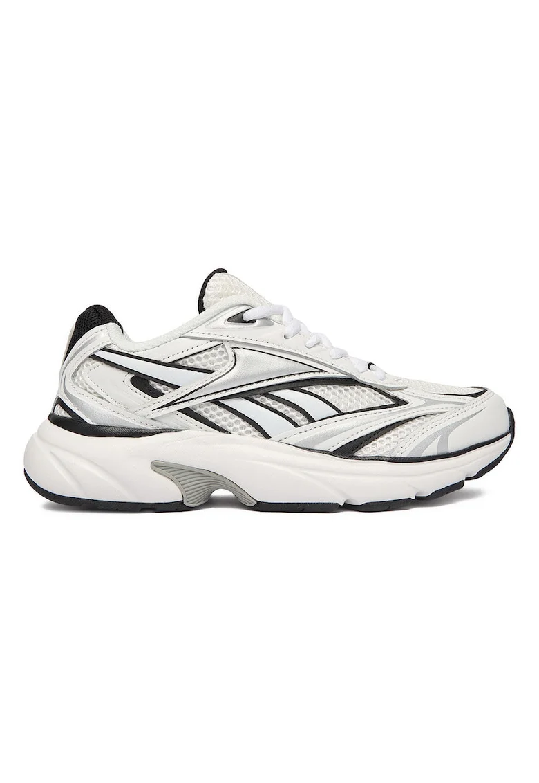 Pantofi sport dama,  piele naturala/textil, alb