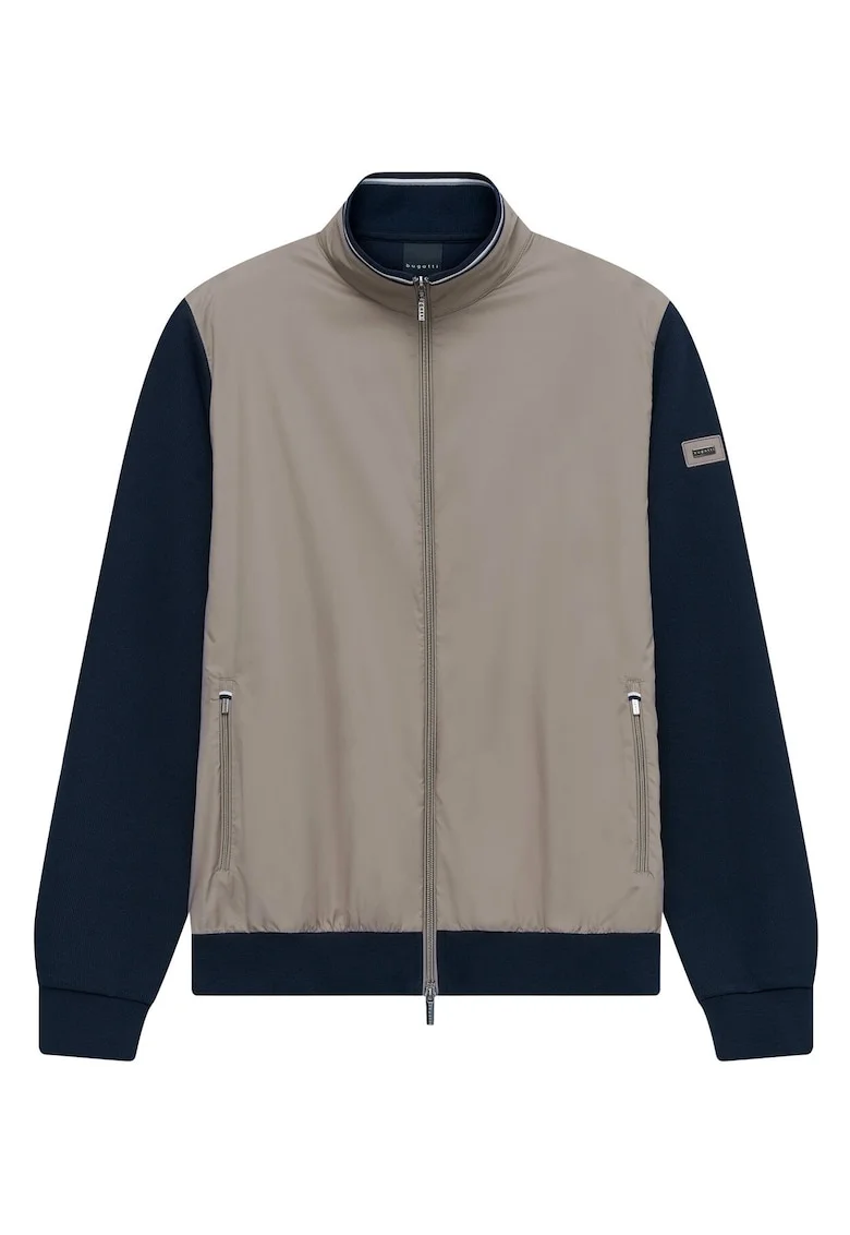 Geaca de tranzitie barbati,  bumbac, bej, exterior 90% bumbac