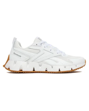 Pantofi sport dama  piele naturala/textil, alb