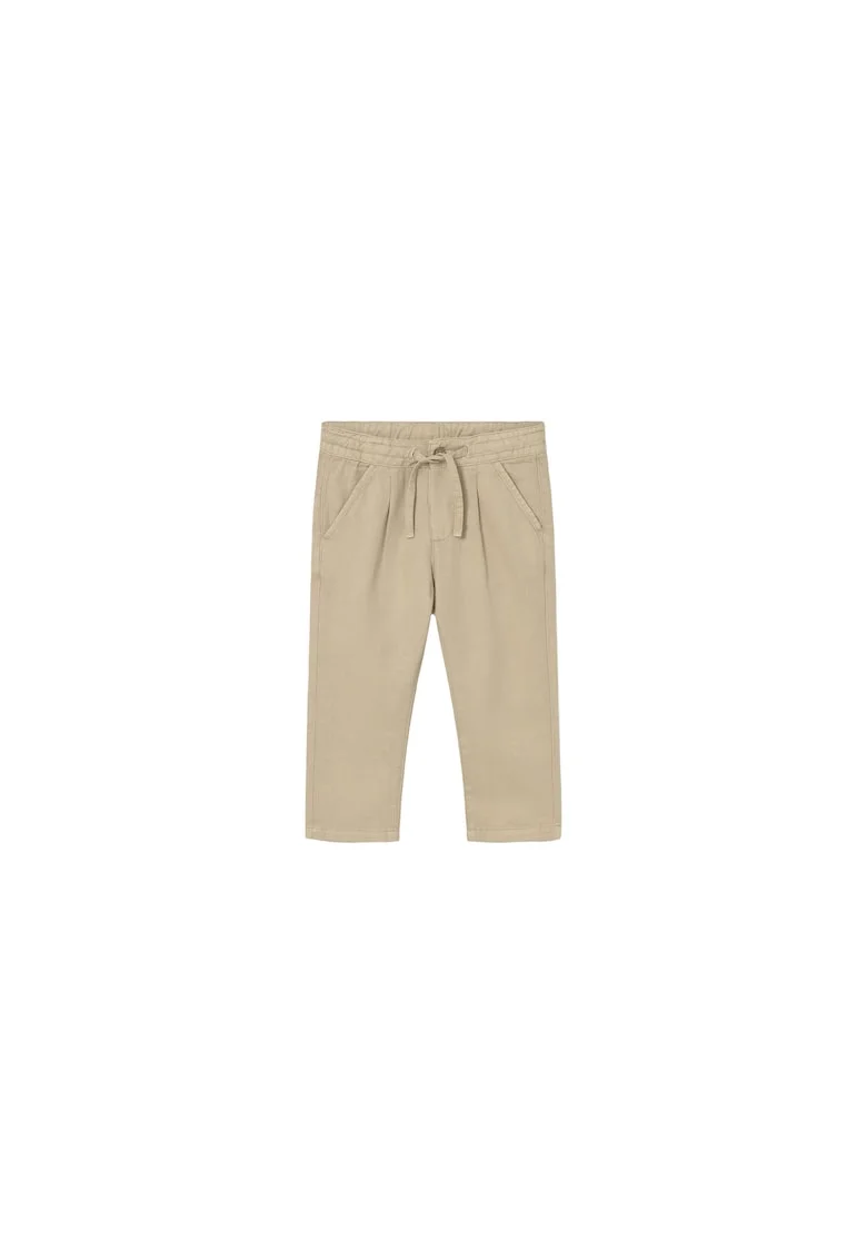 Pantaloni pentru baieti,  Din bumbac, Bej