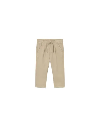 Pantaloni pentru baieti,  Din bumbac, Bej