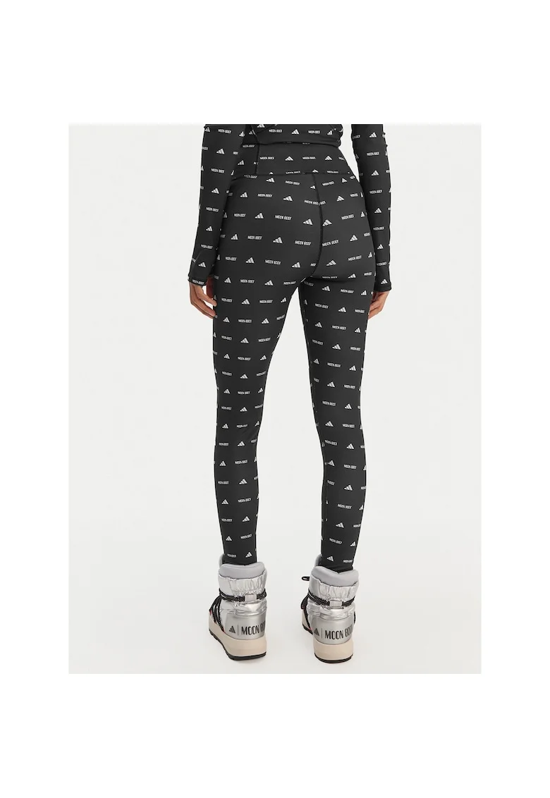 Bluza sport dama,  slim fit, negru, poliester reciclat