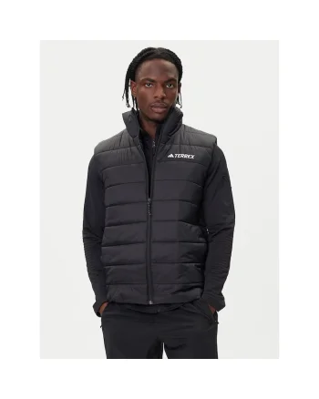 Vesta barbati,  poliamida reciclat, negru,