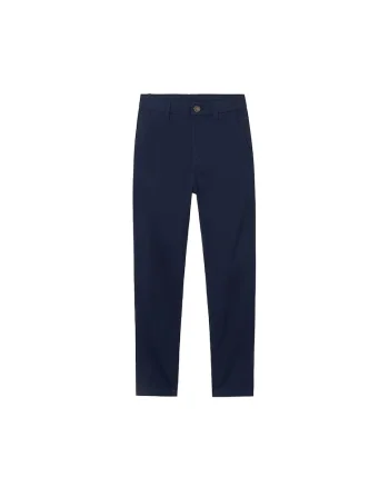 Pantaloni  bleumarin, bumbac, Bleumarin