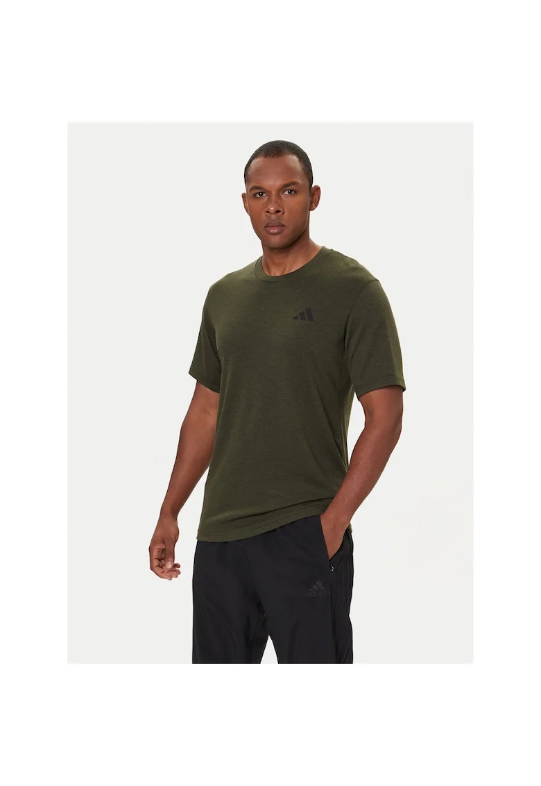 Tricou sport barbati,  poliester reciclat, verde