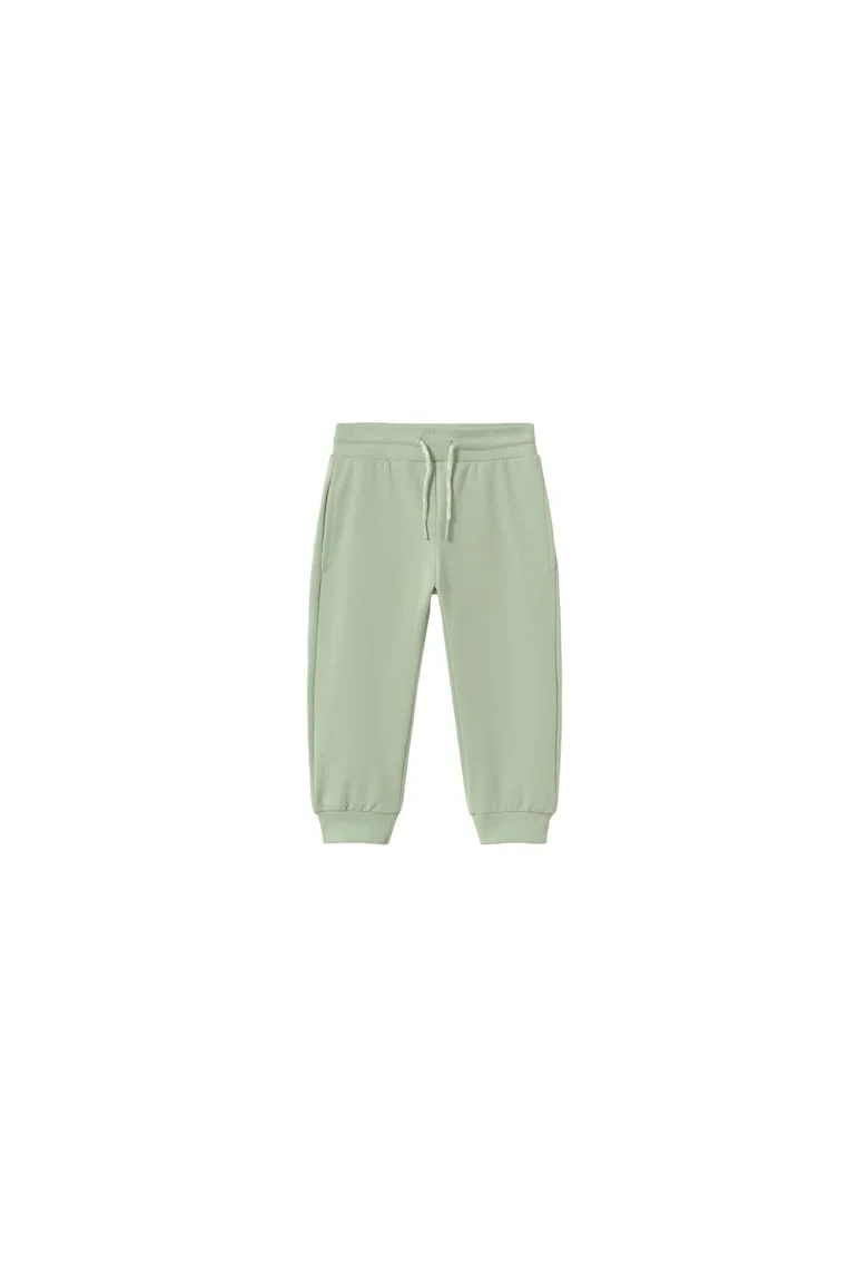 Pantaloni de trening pentru baieti,  bumbac/poliester, verde,