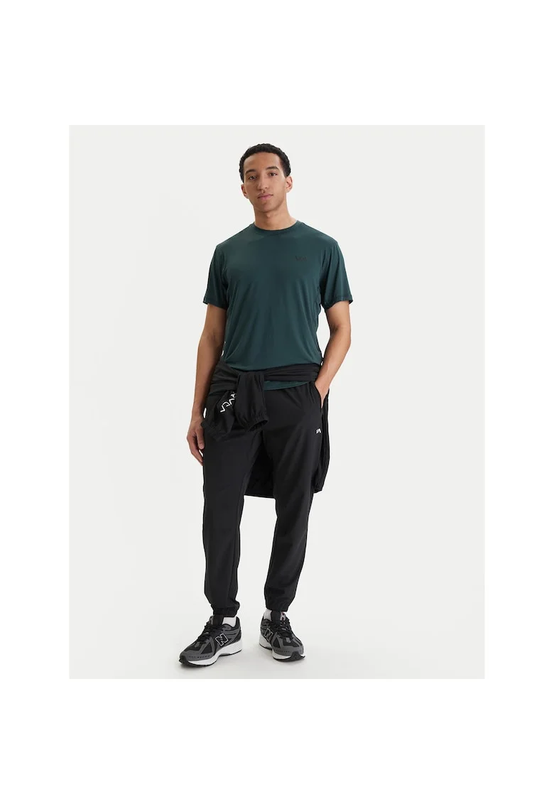 Tricou sport barbati,  verde, poliester reciclat