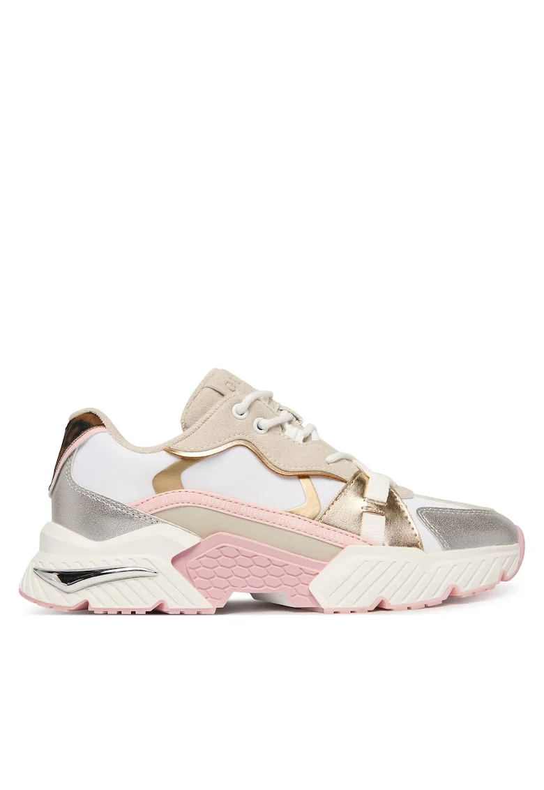 Pantofi sport dama,  piele ecologica, bej