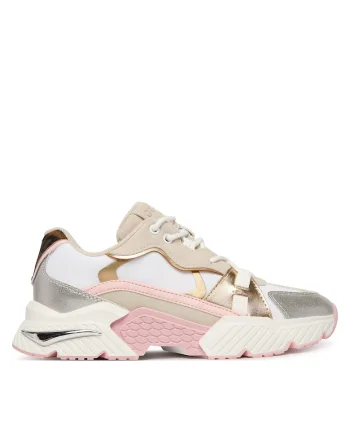 Pantofi sport dama,  piele ecologica, bej