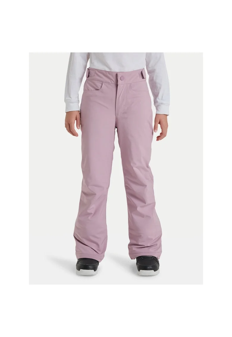 Pantaloni sport copii,  snowboard, roz, poliester,