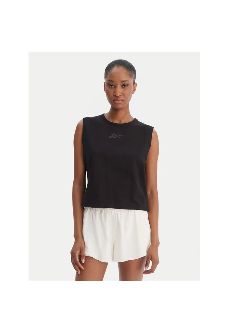 Maiou sport dama,  bumbac, negru