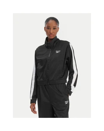 Hanorac sport dama,  fermoar, negru, poliester