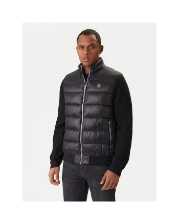 Vesta barbati,  poliamida, negru,