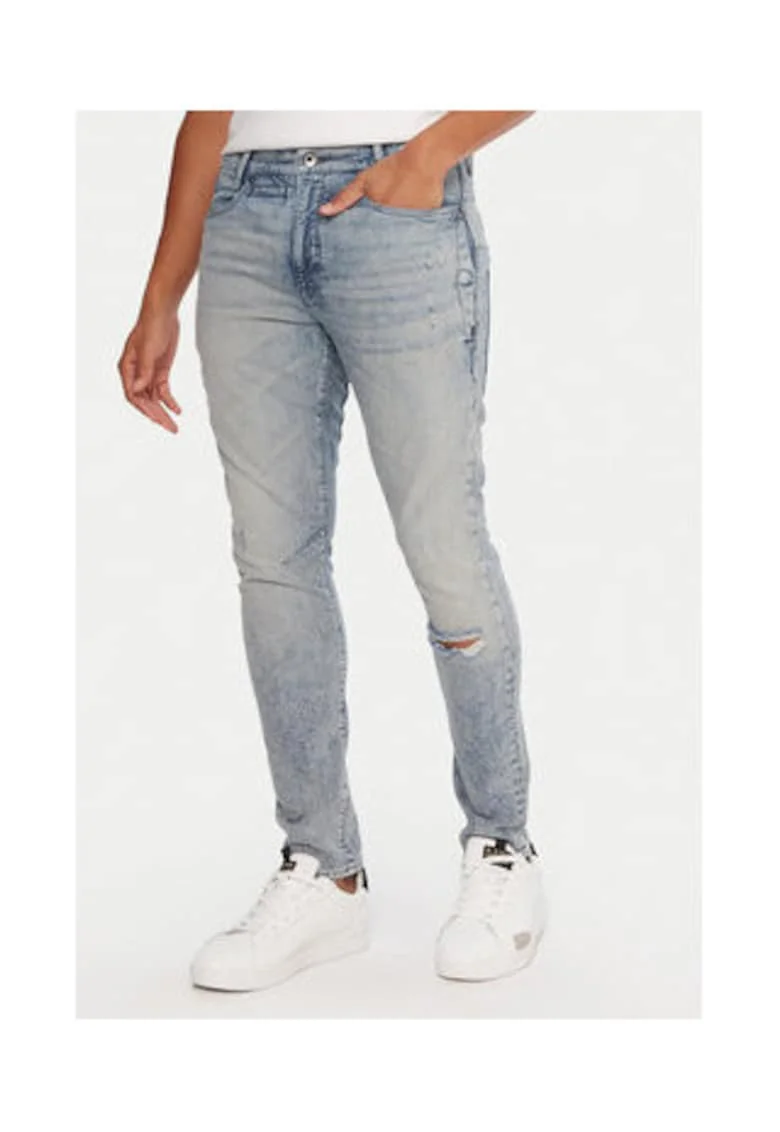 Blugi barbati, G-Star Raw, D-Staq 3D, albastru,