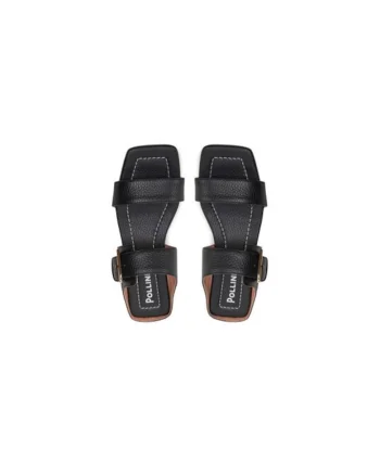 Papuci dama  303874421, Piele naturala, Negru, Negru