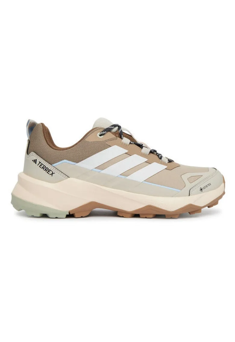 Pantofi sport barbati  trekking, impermeabil, maro, textil