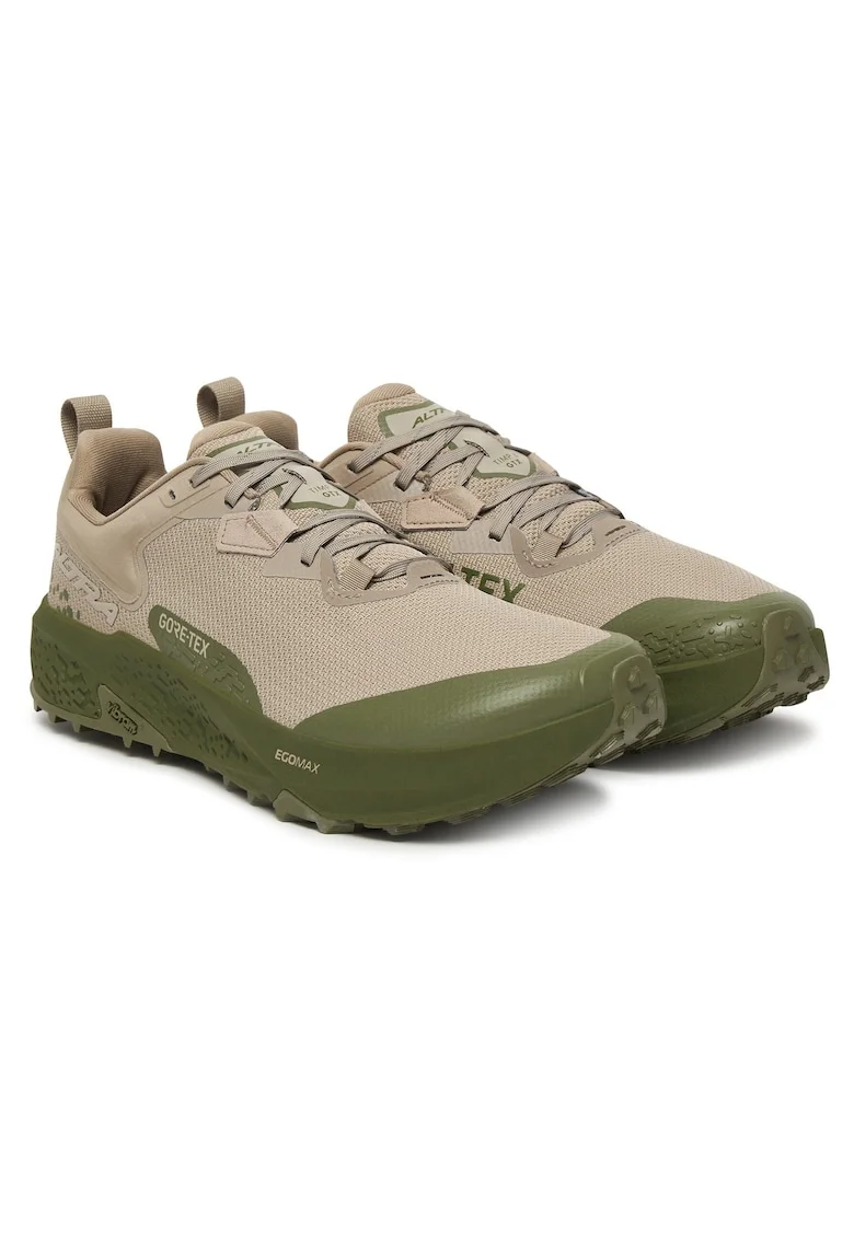 Pantofi sport barbati,  alergare, material textil, bej