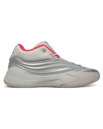 Pantofi sport unisex  baschet, argintiu, textil