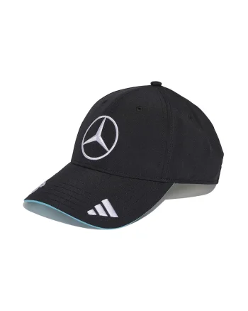 Sapca unisex cu logo Mercedes - AMG Petronas Formula 1, Negru