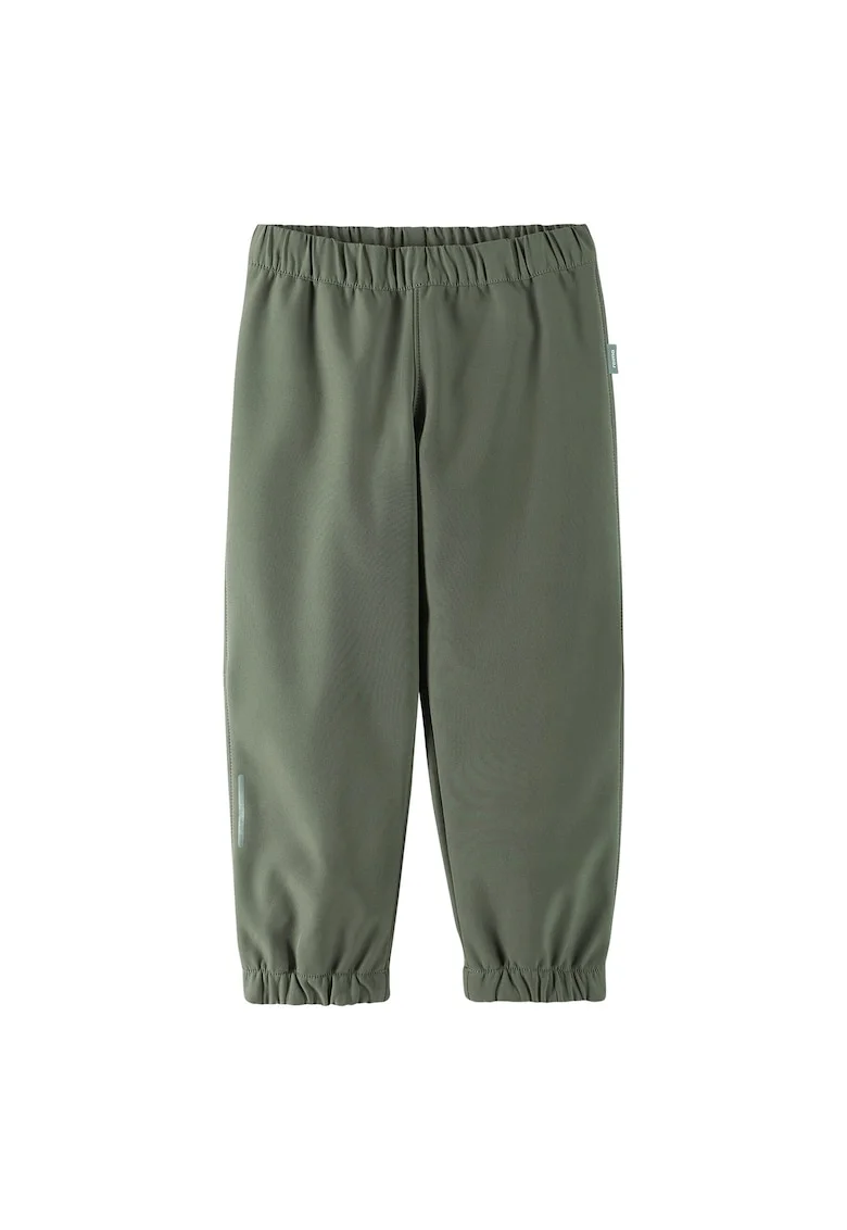 Pantaloni sport copii,  verde, poliester reciclat,
