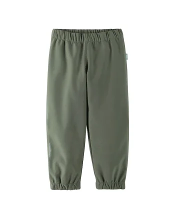 Pantaloni sport copii,  verde, poliester reciclat,