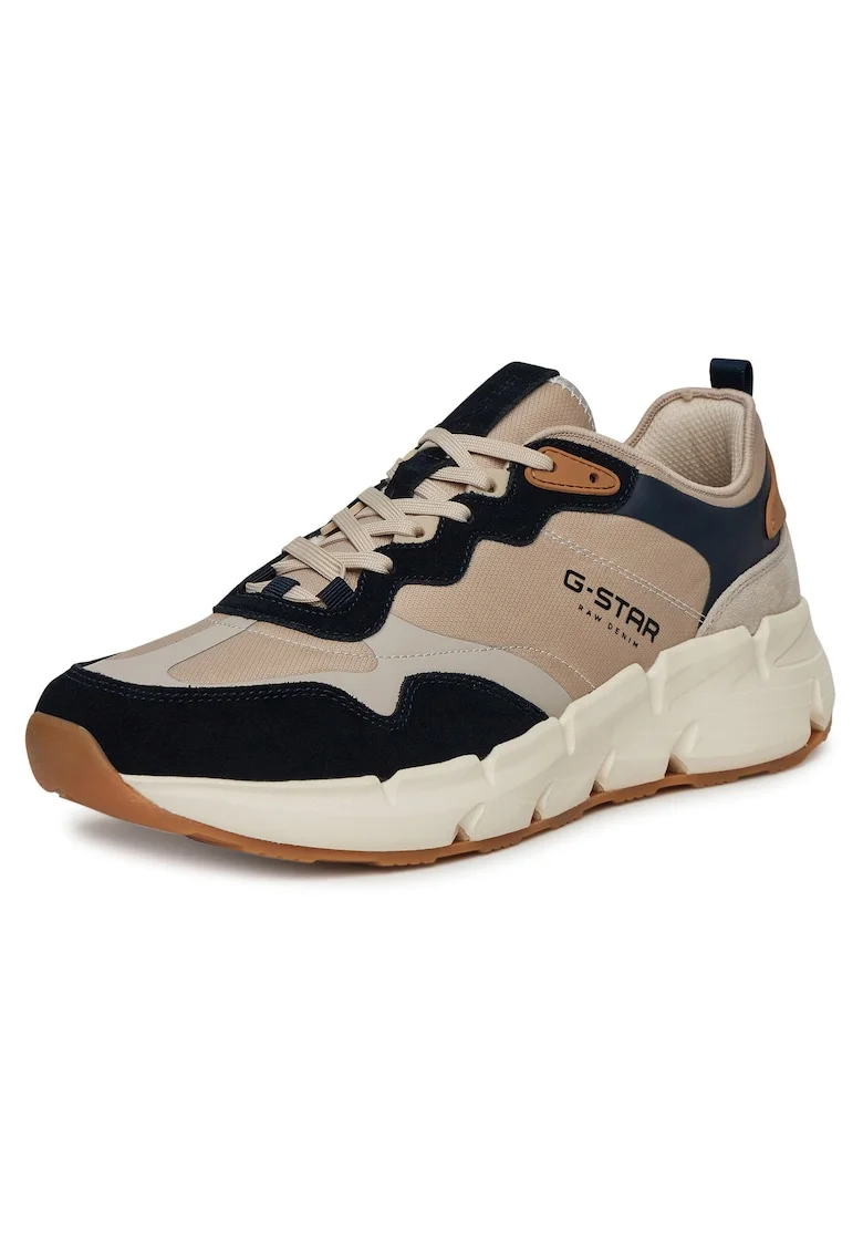 Pantofi sport barbati, G-Star Raw, bej, textil, talpa platforma