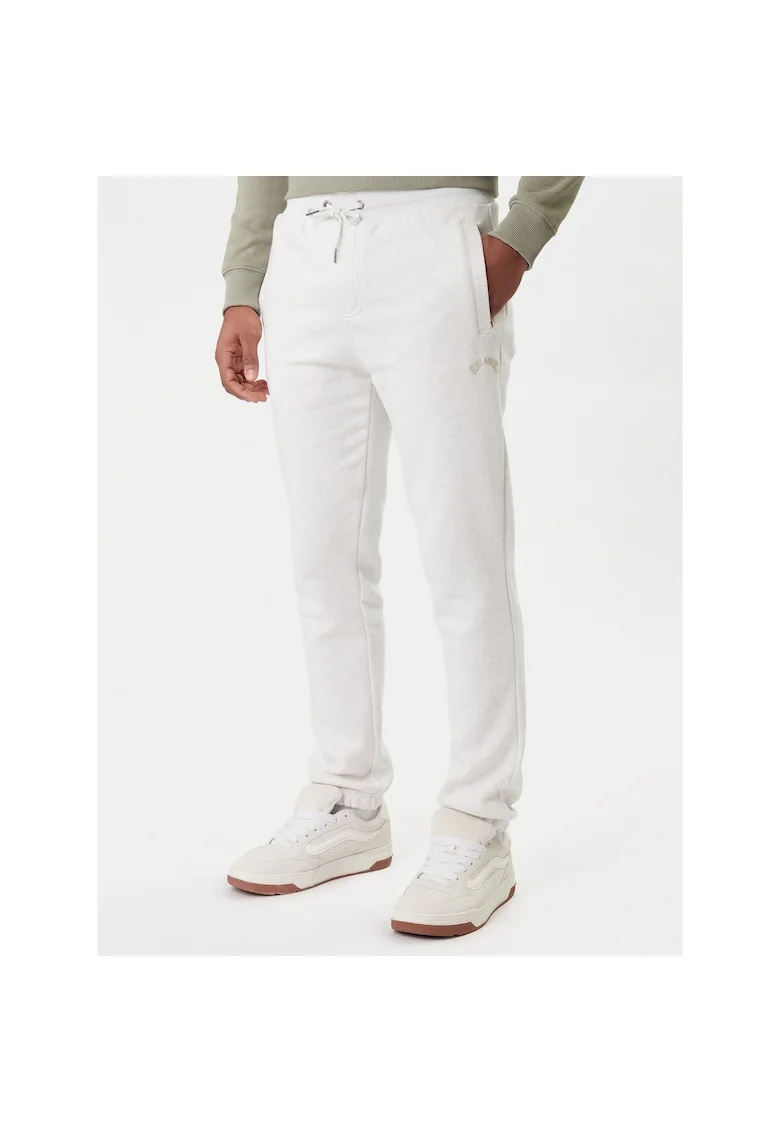 Pantaloni sport barbati,  Gri, bumbac 80%,