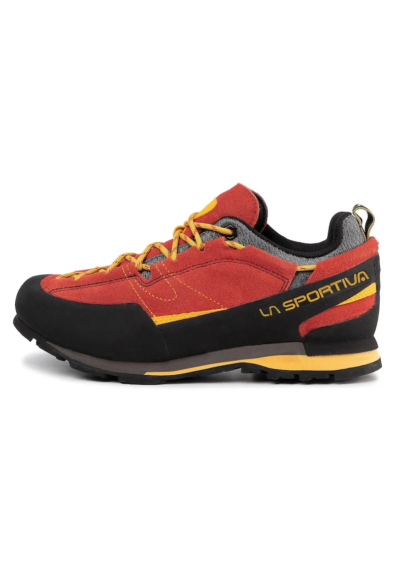 Pantofi sport barbat,  piele naturala, rosu